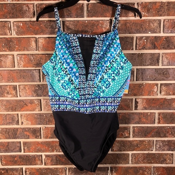 SWIM Solutions High Neck Mio One Piece Swimsuit - Picture 2 of 7